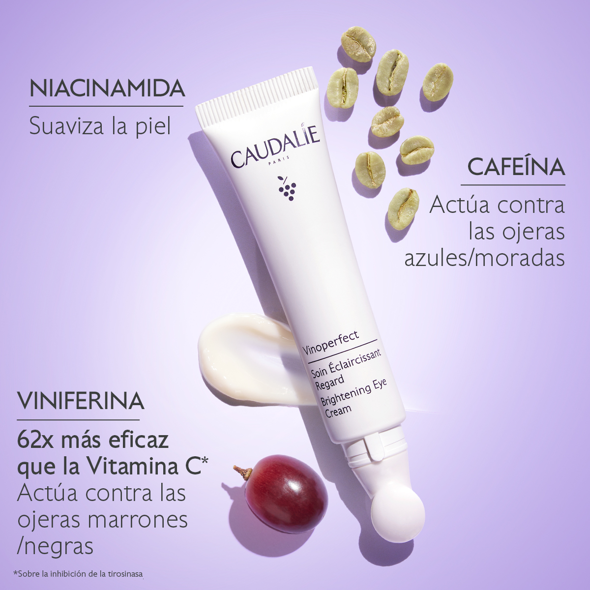 VINOPERFECT CONTORNO DE OJOS ILUMINADOR CON NICINAMIDA